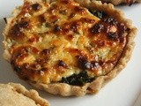 Spinach, Feta cheese and peppermint pies
