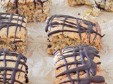 Blood Orange and Poppy Seed Cake with chocolate