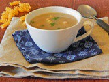 Mushroom, Rosemary and Fusilli Soup