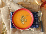 Roasted Pumpkin and Ginger Bisque