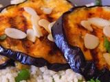Spicy Grilled Aubergine with late-season couscous