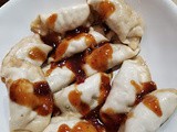 Potstickers with General Tso Sauce
