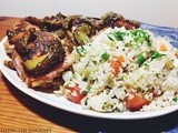 Chicken with  Peppers & Rice