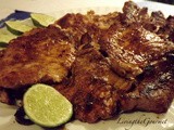Coffee and Jalapeño ~ Marinated Sliced Pork