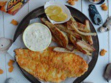Goldfish Crackers Crusted Baked Fish and Chips