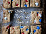 M&m’s Shortbread Squares