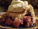 Pear and Cranberry Cobbler