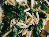 Spinach and Pasta Toss