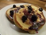 Not only for the most important meal of the day - Blueberry and Ricotta Pancakes