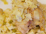 Chicken Thighs with Lemon Artichoke Sauce #SecretRecipeClub