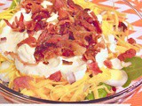My Latest Food Crush – Seven Layer Salad #MeatlessMonday