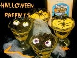 TruMoo Orange Scream Spooky Halloween Parfaits #TruMooTreats