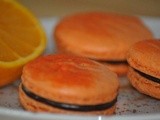 Chocolate Orange Macarons