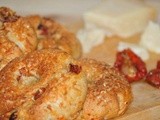 Sun-dried Tomato and Parmesan Bagels