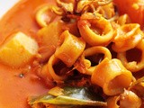 ♥...Squids in Red Coconut Curry... ♥