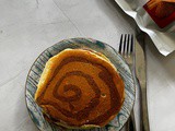 Cinnamon Swirl egg-free pancakes