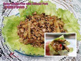 Spicy Brinjal Fries with Minced Pork Recipe ( 香辣茄子炒肉碎 )