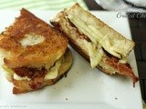 Apple, Bacon, White Sharp Cheddar Grilled Cheese