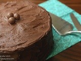 Devil's Food Cake with Chocolate Frosting