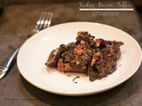 Fudgy Bacon Toffee Brownies