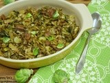 Sauteed Brussel Sprouts with Bacon