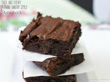 Thick and Chewy {Better than} Bakery Style Brownies