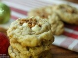 White Chocolate Toffee Crunch Cookies