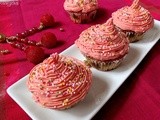 Strawberry Cup Cakes(eggless)