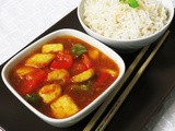 Sweet and Sour Paneer