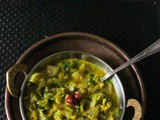 Turai Mooli ki Sabzi / Sponge Gourd and Radish Curry