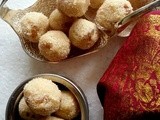 Rava Laddu / Ladoo (Sweet semolina balls with raisins and cashews) | Diwali Sweets Recipe | Diwali 2013 Recipes
