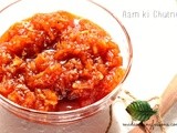 Video Post -How to make Mango (Aam) ki Sweet & Spicy Chutney|Aam ka Chundo