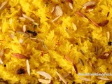 Meethe Chawal (Safforn Yellow Sweet Rice) – Basant Panchami Special