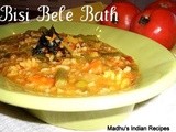Bisi bele bath: a Classic Karnataka Dish