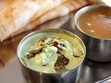 Coriander Coconut Chutney | Karnataka Special Coconut Chutney | Chuteny for Dosa, Idli, Upma & Vada