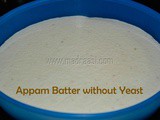 Appam Batter / How to grind Appam batter in mixie
