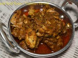 Mutton (Lamb) Head Roast / Thalakari Varuval / How to make Thalakari Varuval with Video