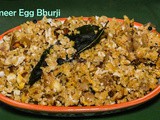 Paneer Egg Bhurji / How to make scramble Paneer Egg Bhurji
