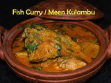 Red Snapper Fish Curry / Sankara Meen Kulambu
