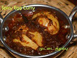Spicy Egg Curry recipe for Rice | Indian Egg Recipes
