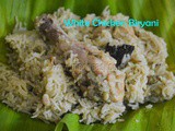White Chicken Biryani | Chicken Biryani with Coconut Masala | Indian Biriyani recipe