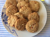 Almond butter cookies | badam cookies recipe | soft almond cookies | butter almond cookies recipe | homemade cookies recipes