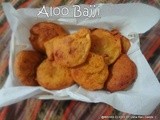 Aloo bajji/Spicy Potato deep fried fritters/bangaladumpa bajji/Easy evening Indian deep fried snacks/step by step pictures/