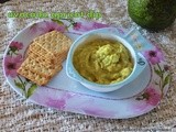 Avocado dried apricots honey dip/easy simple avocado spread for bread n salt crackers/guacamole recipes/Mahas own recipes