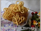 Coconut milk murukku recipe | murukku with coconut milk | jantikalu recipes | diwali snacks