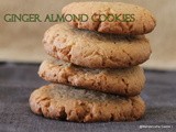 Egg free,butter free dry ginger powder almond cookies/eggless cookies/easy baking/mahas own recpes