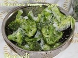 Home made frozen vegetables/How to freeze raw vegetables at home/how to make homemade frozen vegetables/How to blanch vegetables