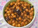 Kabuli chana fry | stir fried chana | spicy chana fry | kabuli chana stir fry | chickpea recipes