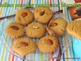 Naankhatai | Indian popular eggless sooji biscuits | eggfree chick pea flour cookies | How to make egg free semolina besan flour biscuits | Step by step pictures