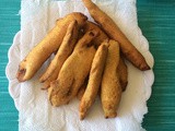 Raw Banana Masala Bajji | Aratikaya Masala Bajji | Deep fried Banana Fritters | South Indian Deep fried Snacks
